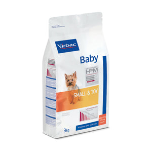 Virbac Veterinary HPM Baby Dog Small & Toy alimento seco para cachorro de raza pequeña y miniatura, 3 kg
