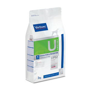 Virbac Veterinary HPM Dog Urology Dissolution & Prevention alimento seco para perro, cálculos urinarios