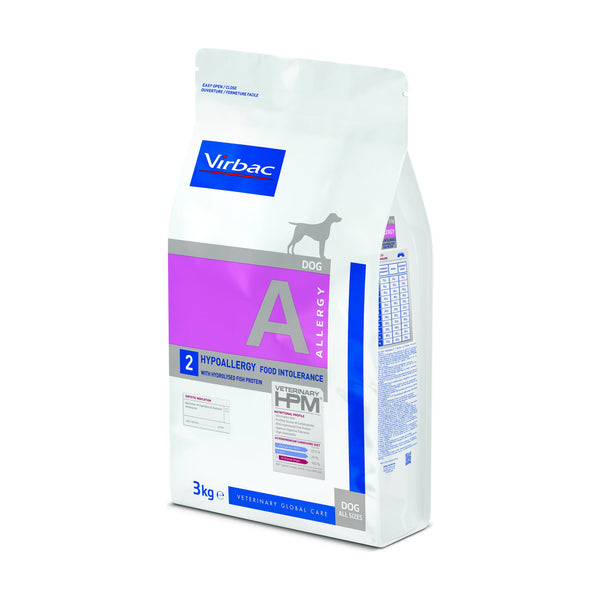 Virbac Veterinary HPM Dog Hypoallergy alimento seco para perro con alergia alimentaria, pescado hidrolizado