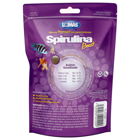 ALIMENTO SPIRULINA BOOST 70 G FANCY PETS