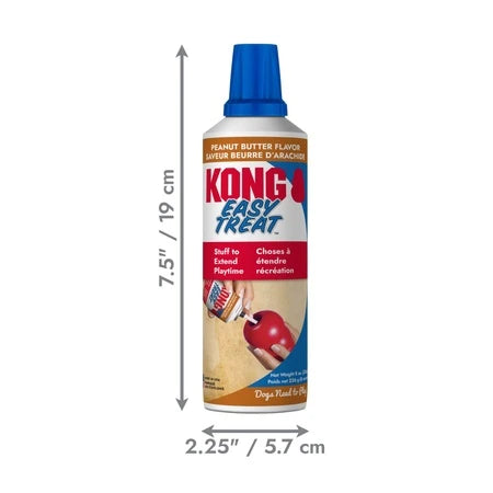 KONG Easy Treat premio en pasta sabor crema de cacahuate para perro, 226 g