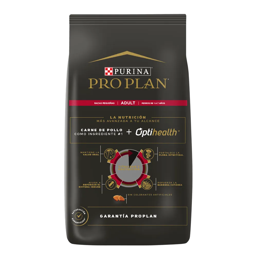 ALIMENTO SECO PARA PERRO ADULTO RAZA PEQUEÑA 3KG PROPLAN