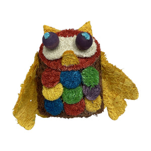 Juguete A&E Nibbles Owl Whooo con forma de búho para pequeños mamíferos
