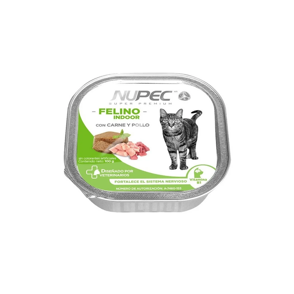 ALIMENTO HUMEDO GATO DE INTERIOR NUPEC