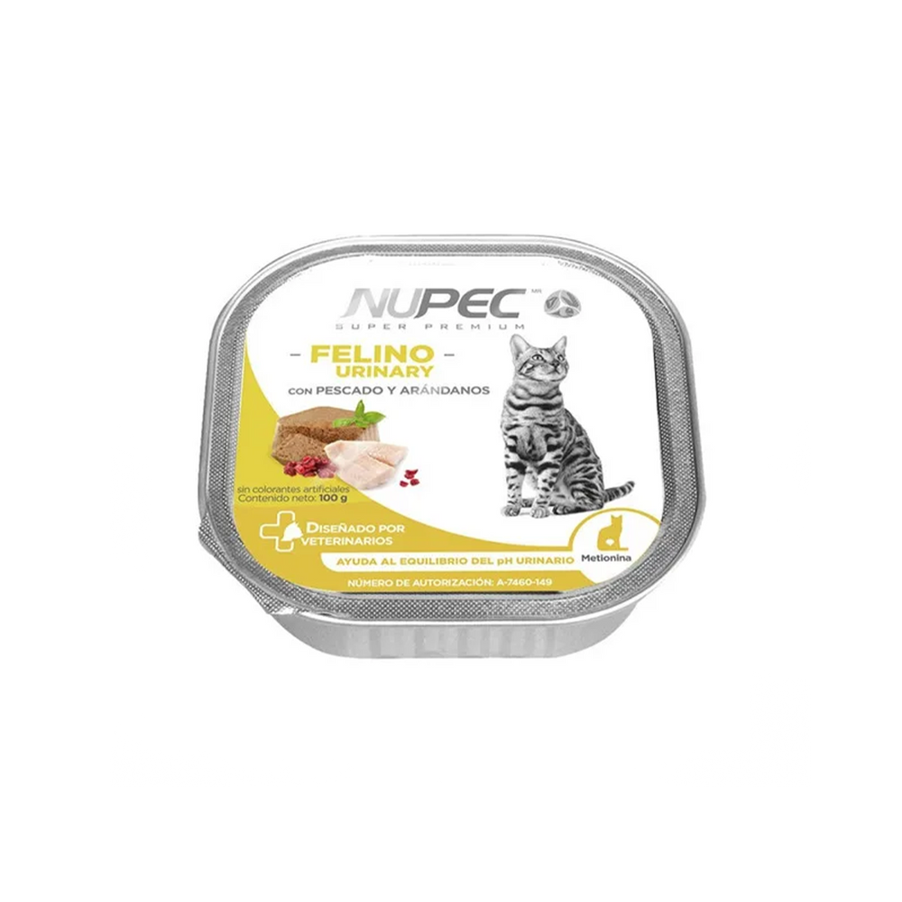 ALIMENTO HUMEDO PARA GATO PROBLEMAS URINARIOS NUPEC