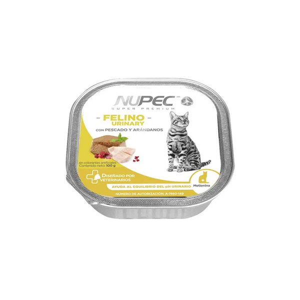 ALIMENTO HUMEDO PARA GATO PROBLEMAS URINARIOS NUPEC
