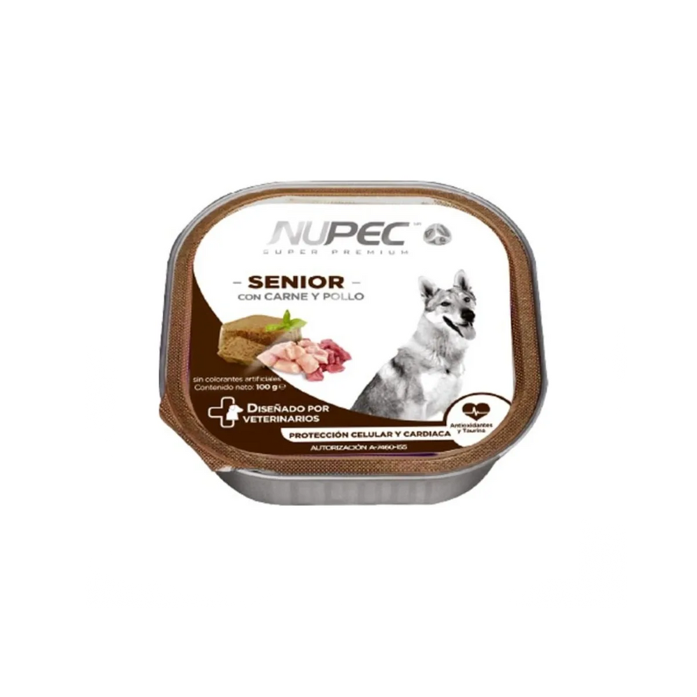 ALIMENTO HUMEDO PARA PERRO SENIOR NUPEC
