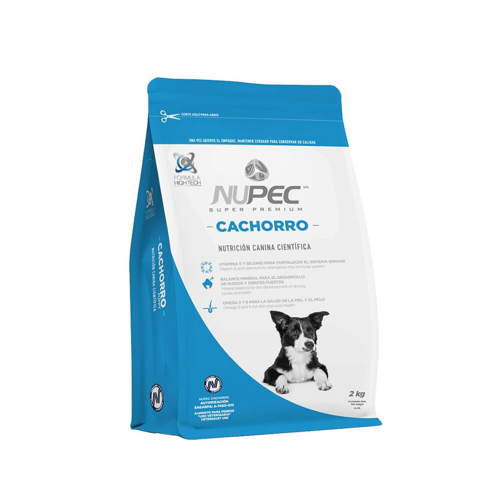 ALIMENTO SECO PARA CACHORRO 2K NUPEC