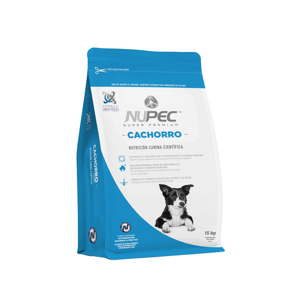 ALIMENTO SECO PARA CACHORRO 15K NUPEC