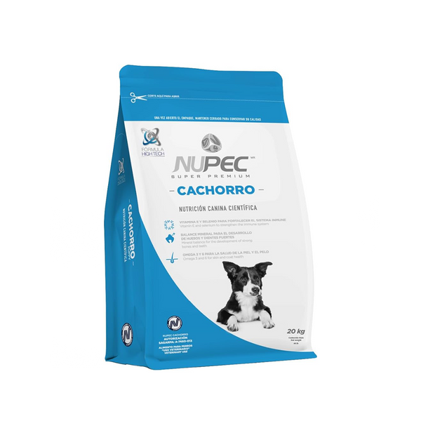 ALIMENTO SECO PARA CACHORRO 20K NUPEC