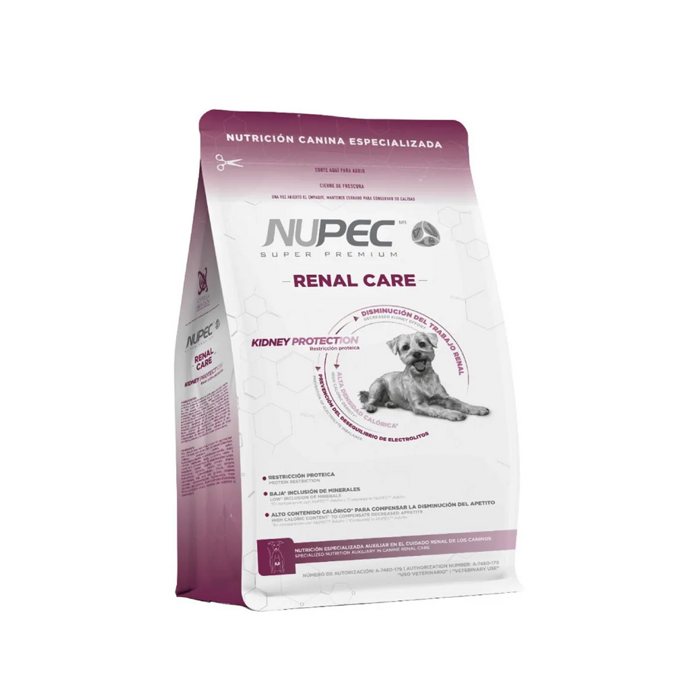 ALIMENTO SECO PARA PERRO CON PROBLEMAS RENALES 2KG NUPEC