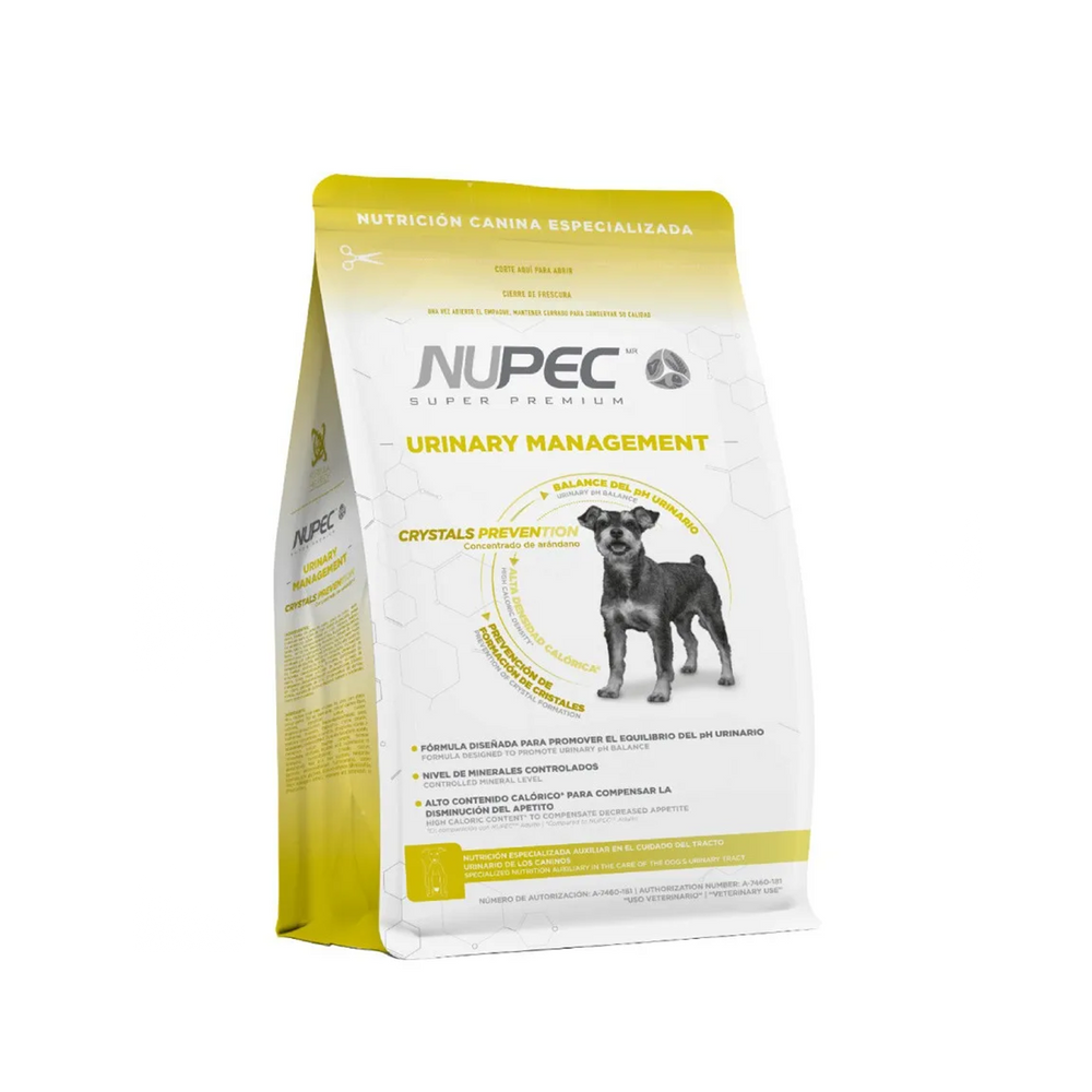 ALIMENTO SECO PARA PERRO CON PROBLEMAS URINARIO 2KG NUPEC