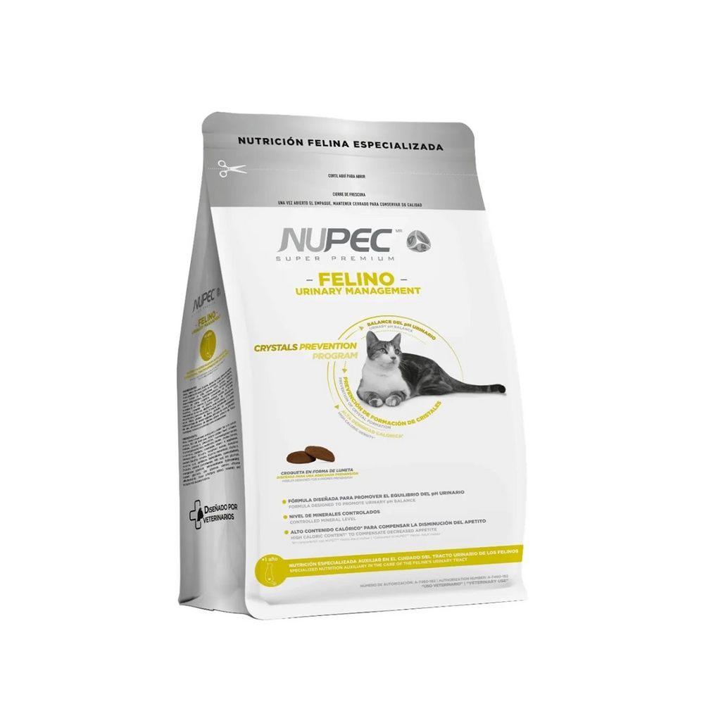 ALIMENTO SECO PARA GATO CON PROBLEMAS URINARIOS 1.5KG NUPEC