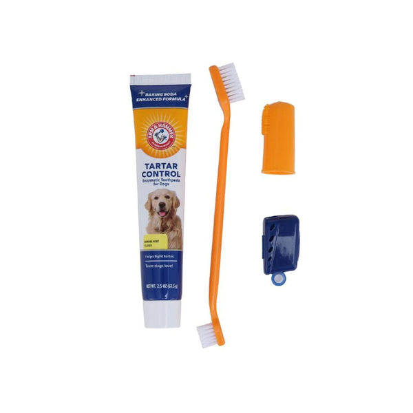 KIT DE LIMPIEZA Y CONTROL DE SARRO PARA PERRO ARM & HAMMER