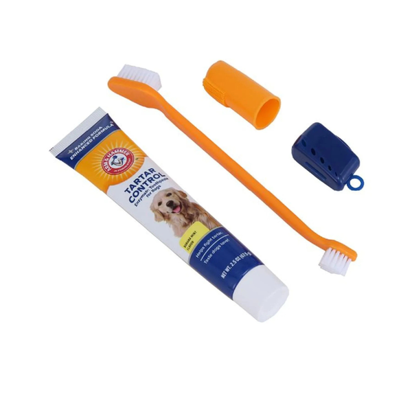 KIT DE LIMPIEZA Y CONTROL DE SARRO PARA PERRO ARM & HAMMER
