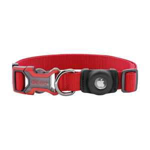 Collar para perro DOCO con porta AirTag integrado y hebilla de liberación rápida