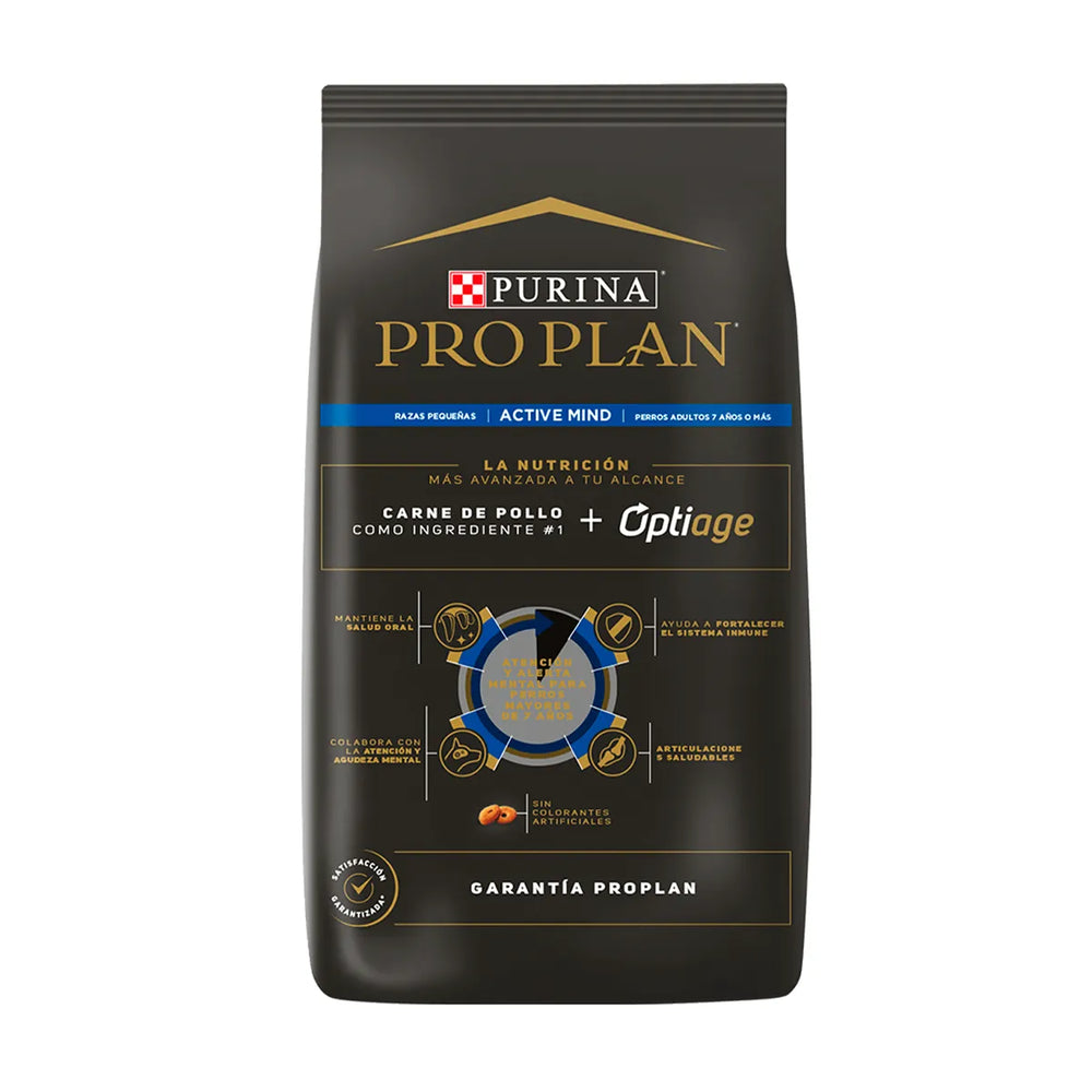 ALIMENTO SECO PARA PERRO ADULTO ACTIVE MIND RAZA PEQUEÑA 1KG PROPLAN