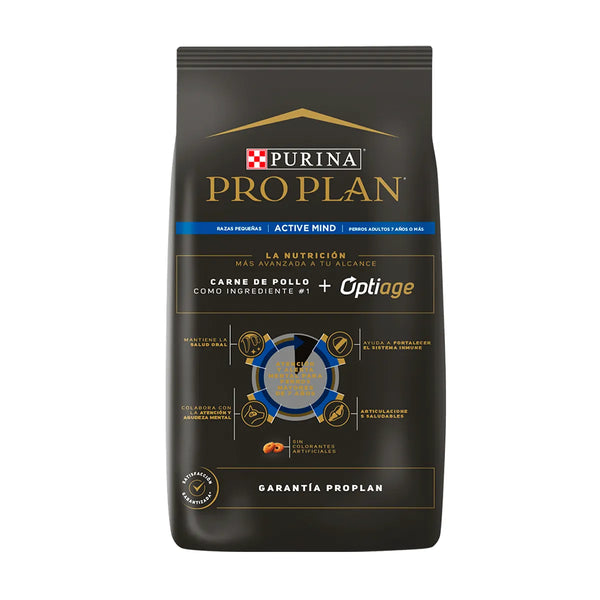 ALIMENTO SECO PARA PERRO ADULTO ACTIVE MIND RAZA PEQUEÑA 1KG PROPLAN
