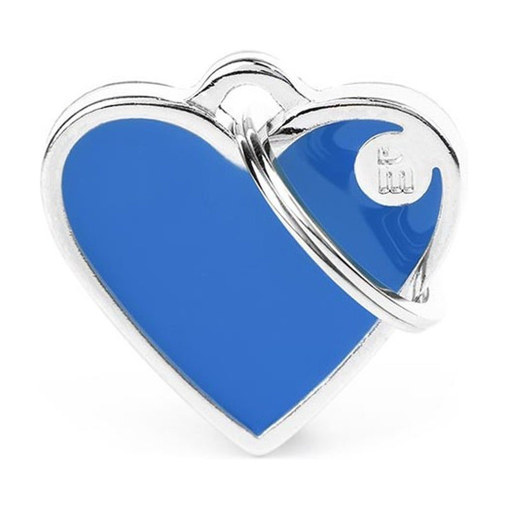 MyFamily Basic Handmade placa de identificación corazón para perro y gato