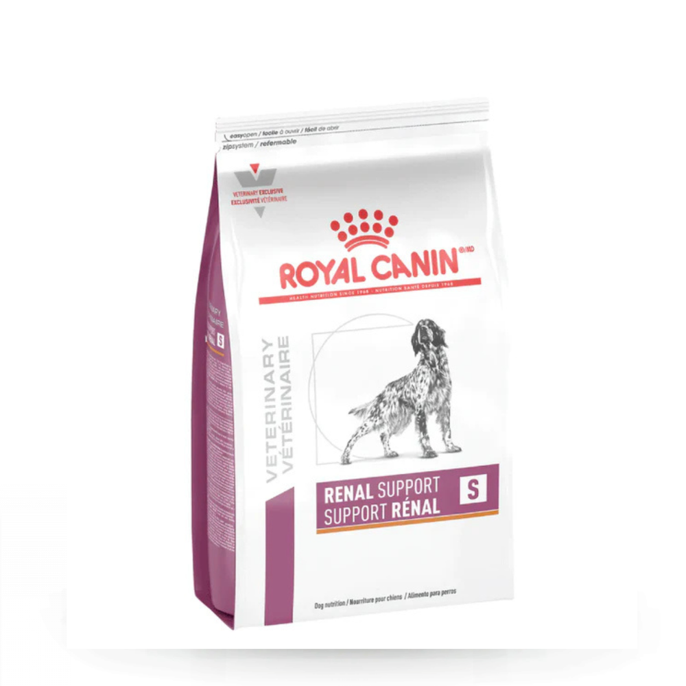ALIMENTO SECO MEDICADO RENAL SUPPORT "S" PARA PERRO 8KG ROYAL CANIN