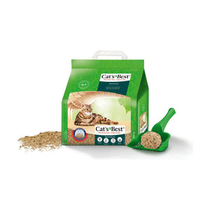 Cat's Best Sensitive arena vegetal aglutinante de grano fino para gato, 8 L (2.9 kg)