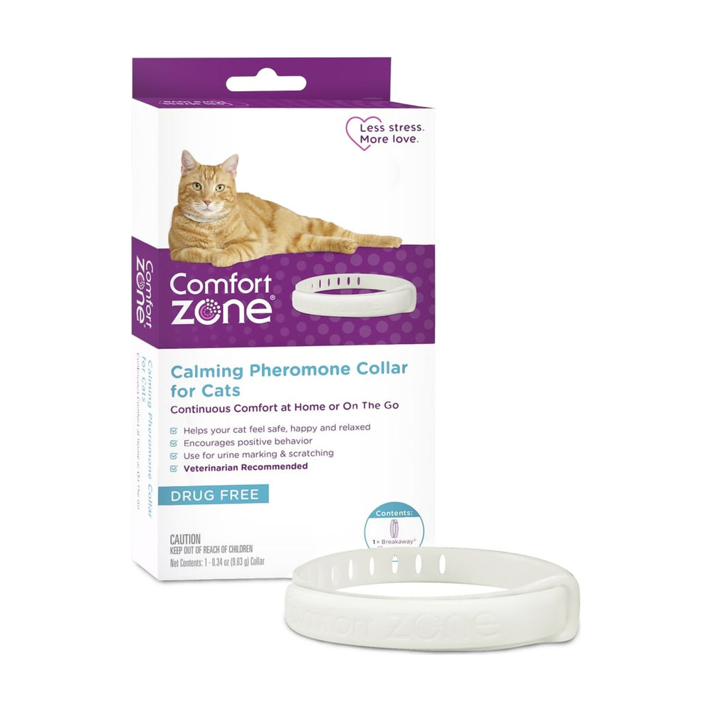 Comfort Zone collar calmante con feromonas para gato adulto, 1 pieza