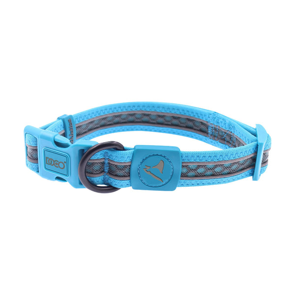 Collar para perro DOCO Lunar de malla doble transpirable con vivo reflejante