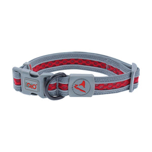 Collar para perro DOCO Lunar de malla doble transpirable con vivo reflejante