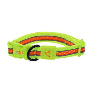 Collar para perro DOCO Lunar de malla doble transpirable con vivo reflejante