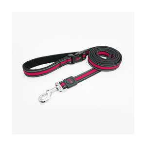 Correa para perro DOCO Athletica Easy-Snap de malla reflejante con asa de enganche, 1.8 m