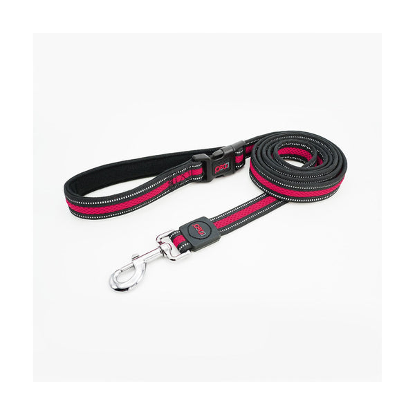 Correa para perro DOCO Athletica Easy-Snap de malla reflejante con asa de enganche, 1.8 m
