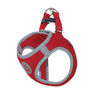 Arnés tipo chaleco para perro DOCO Athletica Quick Fit, de malla acolchada y reflejante