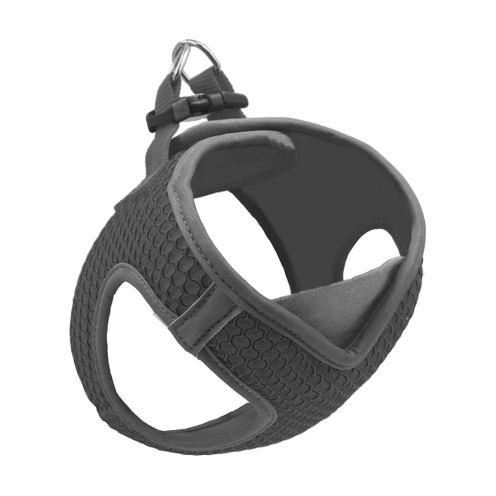 Arnés tipo chaleco para perro DOCO Athletica Quick Fit V, de malla con cuello en V y vivos reflejantes