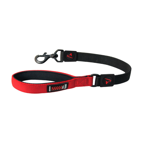 Correa corta de tráfico para perro DOCO con amortiguador bungee y asa de neopreno