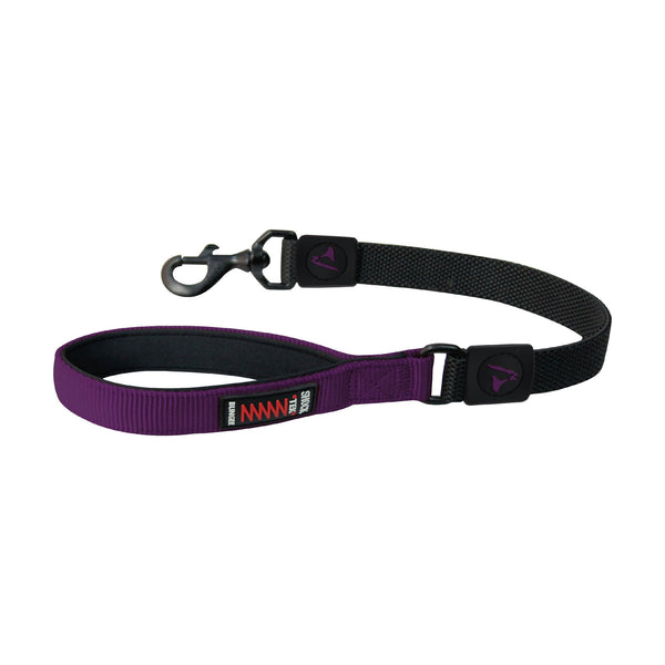 Correa corta de tráfico para perro DOCO con amortiguador bungee y asa de neopreno