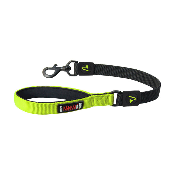 Correa corta de tráfico para perro DOCO con amortiguador bungee y asa de neopreno