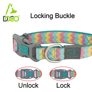 COLLAR TEJIDO PARA PERRO ESTAMPADO DOCO