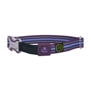 Collar para perro DOCO Quiet de poliéster reciclado, sin metal y silencioso