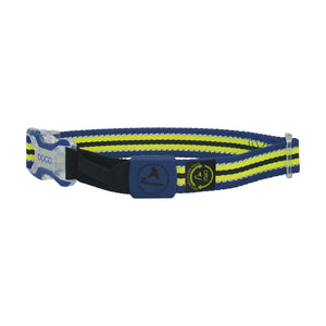 Collar para perro DOCO Quiet de poliéster reciclado, sin metal y silencioso