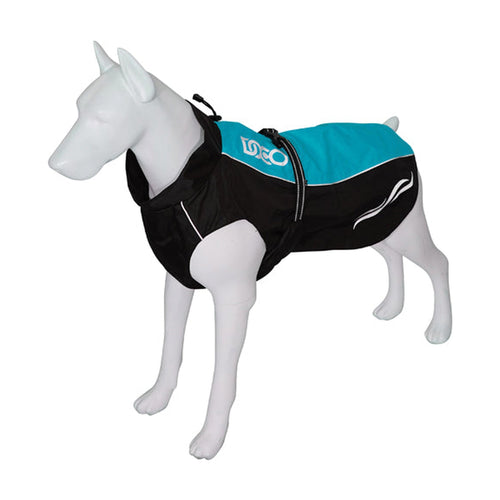Impermeable para perro DOCO reflejante, cortavientos y con forro de malla