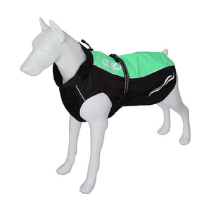 Impermeable para perro DOCO reflejante, cortavientos y con forro de malla
