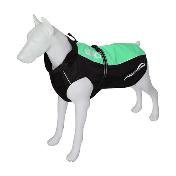 Impermeable para perro DOCO reflejante, cortavientos y con forro de malla