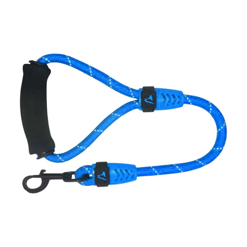 Correa corta para perro DOCO de cuerda reflejante con asa ErgoCurve de espuma, 50 cm