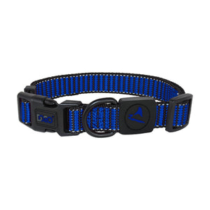 Collar para perro DOCO Martini Bean de nylon tejido con costuras reflejantes