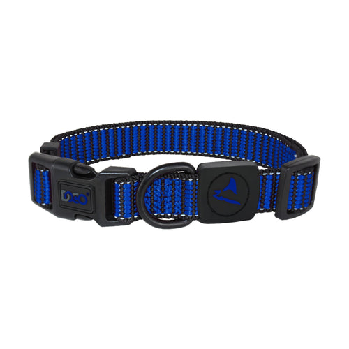 Collar para perro DOCO Martini Bean de nylon tejido con costuras reflejantes