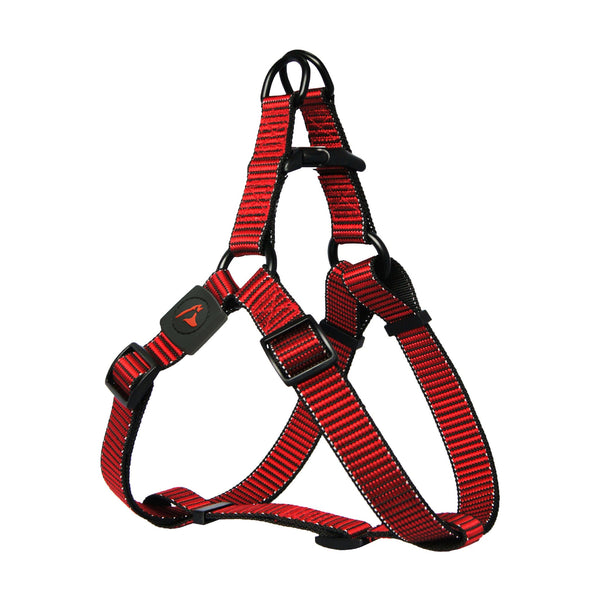 Arnés para perro DOCO Martini Bean de nylon tejido tipo step-in, con costuras reflejantes