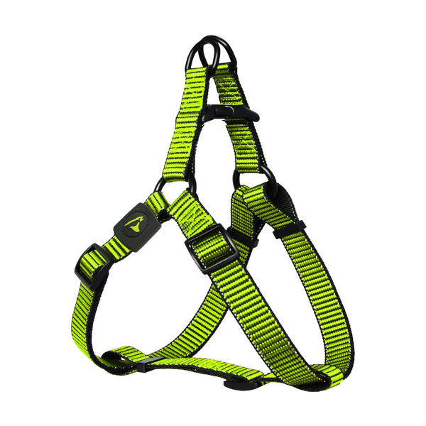 Arnés para perro DOCO Martini Bean de nylon tejido tipo step-in, con costuras reflejantes