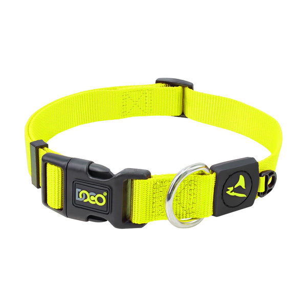 Set de collar y correa para perro DOCO Signature de nylon, correa de 1.2 m