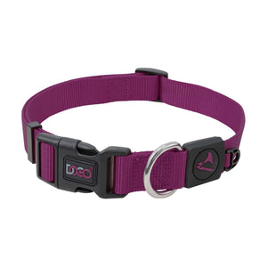 Set de collar y correa para perro DOCO Signature de nylon, correa de 1.2 m