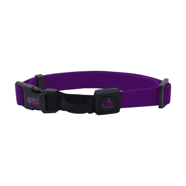 Collar para perro DOCO Quiet de nylon sin piezas de metal, silencioso